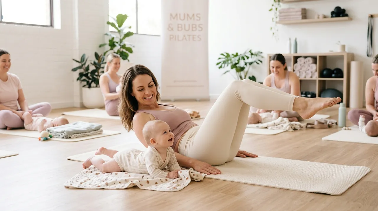 Mums & Bubs Pilates Classes @ Broadway